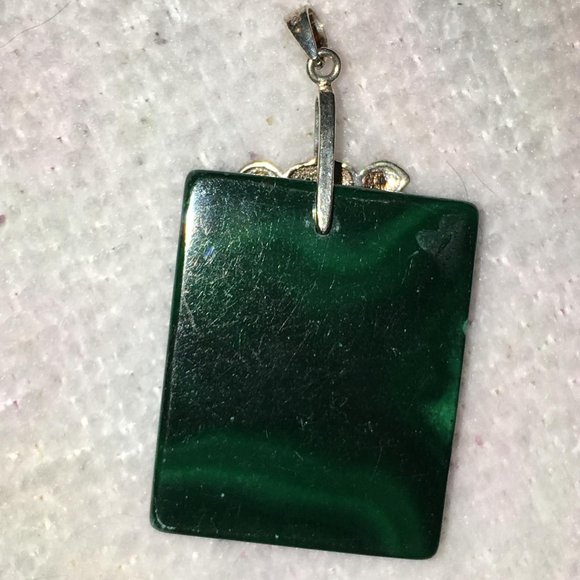 Malachite Pendant - Picture 4 of 4